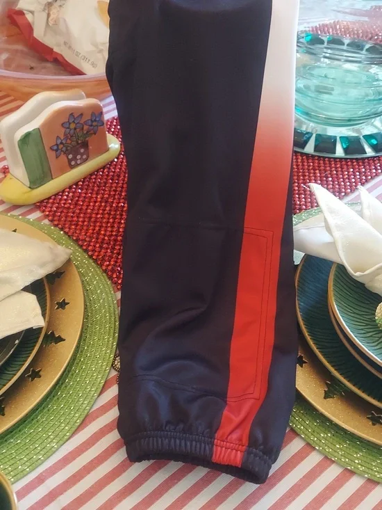 Unbranded Women's Black & Red Track Joggers - Picture 9 of 10